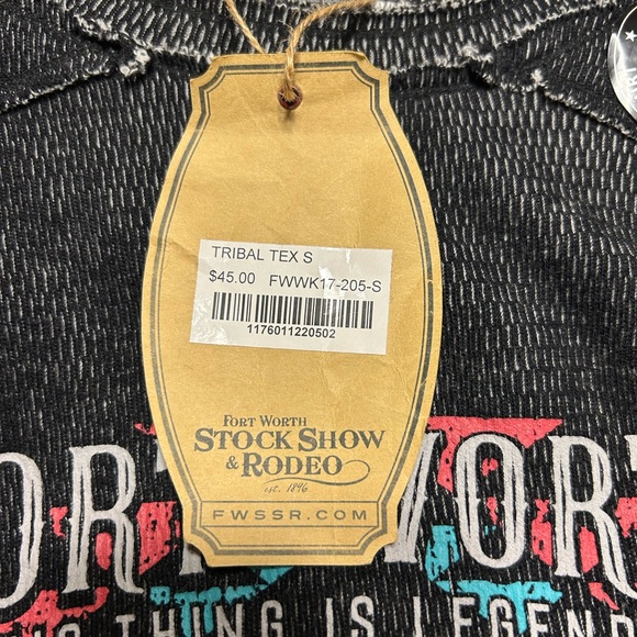 🆕 NWT Fort Worth Stock Show and Rodeo Reversible Long Sleeve Shirt - Picture 9 of 10
